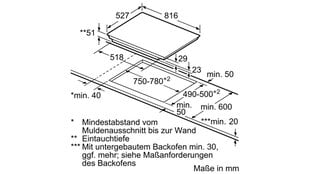 Варочная панель Bosch Serie 8 PXY875DC1E Черная Индукционная варочная панель со встроенной зоной 4 зоны (зоны) цена и информация | Варочные поверхности | kaup24.ee