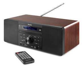 Музыкальный центр Audizio Prato CD/DAB+/FM/USB/BT Белый цена и информация | Музыкальные центры | kaup24.ee