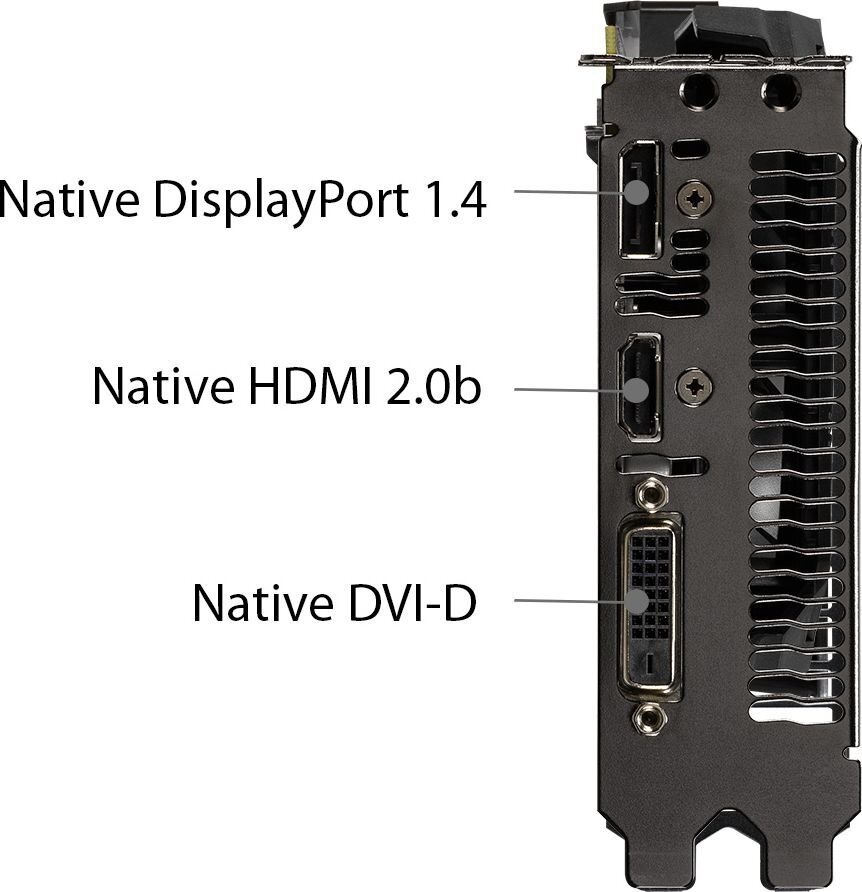 Asus DUAL-GTX1650-O4G hind ja info | Videokaardid (GPU) | kaup24.ee