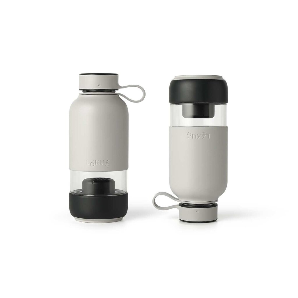 Filtri pudel liikumiseks Lékuéga. Loe lisaks siit: https://www.lekue.com/eu/cookware/filtered-bottle-to-go.html. Mõõtmed: 19.5x7x8.5 hind ja info | Muu köögitehnika | kaup24.ee