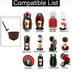 Многоразовые кофейные капсулы Dolce Gusto, 3 шт. kaina ir informacija | Аксессуары для кофейных аппаратов | kaup24.ee