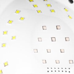 UV/LED lamp laki S1 Glow Dual 168W White Gold hind ja info | Maniküüri, pediküüri tarvikud | kaup24.ee