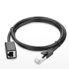 Удлинитель сетевого кабеля Ugreen NW112 Cat 6, FTP, RJ45, 5 м, черный цена и информация | Кабели и провода | kaup24.ee
