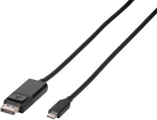 Vivanco kaabel USB-C - DisplayPort 1,5m (45527) цена и информация | Кабели и провода | kaup24.ee