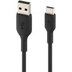 USB кабель Belkin Boost Charge USB-A to USB-C 2.0m черный цена и информация | Кабели и провода | kaup24.ee