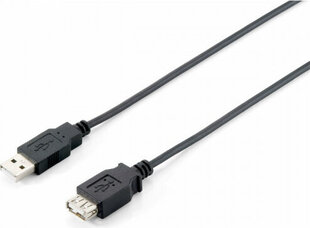 Equip USB 128852 Must 5 m hind ja info | Kaablid ja juhtmed | kaup24.ee