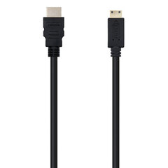 Nanokaabel HDMI - Mini HDMI 10.15.0902, 1,8 m, must hind ja info | Kaablid ja juhtmed | kaup24.ee