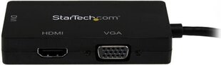 HDMI адаптер Startech MDP2VGDVHD, 0.15 м цена и информация | Кабели и провода | kaup24.ee