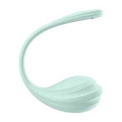 Вибратор Satisfyer Smooth Petal Connect App, светло-зеленый цена и информация | Вибраторы | kaup24.ee