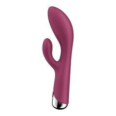 Вибратор-кролик Satisfyer Spinning Rabbit 1, красный цена и информация | Вибраторы | kaup24.ee