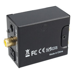 Audio Converter, SPDIF/Coax/DC 5V hind ja info | Kaablid ja juhtmed | kaup24.ee