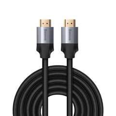 Кабель Baseus 4K HDMI - HDMI 5 м BRA008283 цена и информация | Кабели и провода | kaup24.ee