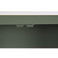 ТВ шкаф DKD Home Decor Ель Металл Деревянный MDF (130 x 26 x 51 cm) цена и информация | Тумбы под телевизор | kaup24.ee