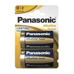 Батарейки Panasonic Alkaline LR20 (D) цена и информация | Батарейки | kaup24.ee