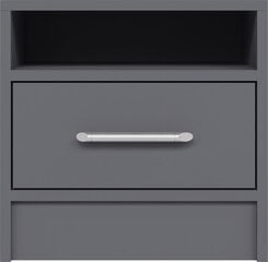 Ночной шкафчик SMART, серый цена и информация | Прикроватные тумбочки | kaup24.ee