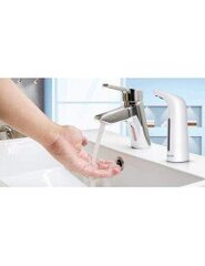 Автоматический дозатор мыла 400 мл - белый цена и информация | Аксессуары для ванной комнаты | kaup24.ee