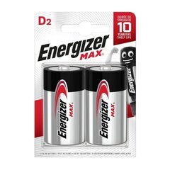 Energizer Max LR20 цена и информация | Батарейки | kaup24.ee