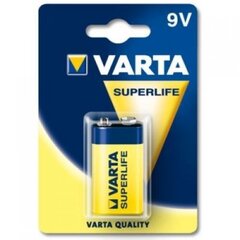 Аккумулятор Varta Superlife 9В цена и информация | Батарейки | kaup24.ee
