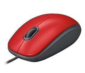 Logitech 910-005489, красный цена и информация | Мыши | kaup24.ee