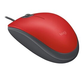 Logitech 910-005489, красный цена и информация | Мыши | kaup24.ee