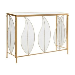 Тумба DKD Home Decor Зеркало Стеклянный Позолоченный Металл современный (102 x 36 x 79 cm) цена и информация | Столы-консоли | kaup24.ee