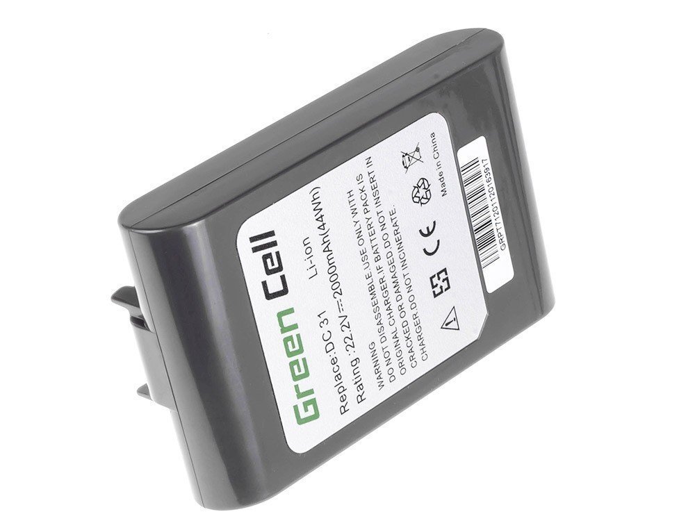 Green Cell Battery for Dyson DC-31 DC-34 DC-35 hind ja info | Tolmuimejate akud | kaup24.ee