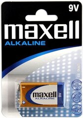 Maxell элемент (6LR61), 9V цена и информация | Батарейки | kaup24.ee