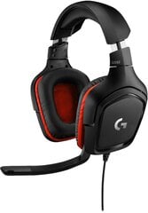 Logitech G332 Black Red hind ja info | Kõrvaklapid | kaup24.ee