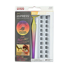 KISS Накладные ресницы imPRESS Press on Falsies Kit 01 цена и информация | Накладные ресницы, керлеры | kaup24.ee