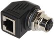 NURGAGA ADAPTER M12D-G/RJ45-G цена и информация | Smart TV tarvikud | kaup24.ee