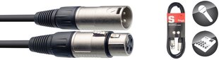 Stagg XLR/f - XLR/m, 15м цена и информация | Кабели и провода | kaup24.ee