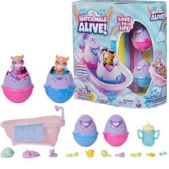 Figuurid Hatchimals Alive! Love to Live Ujuvad glitter + munad ja aksessuaarid цена и информация | Игрушки для девочек | kaup24.ee