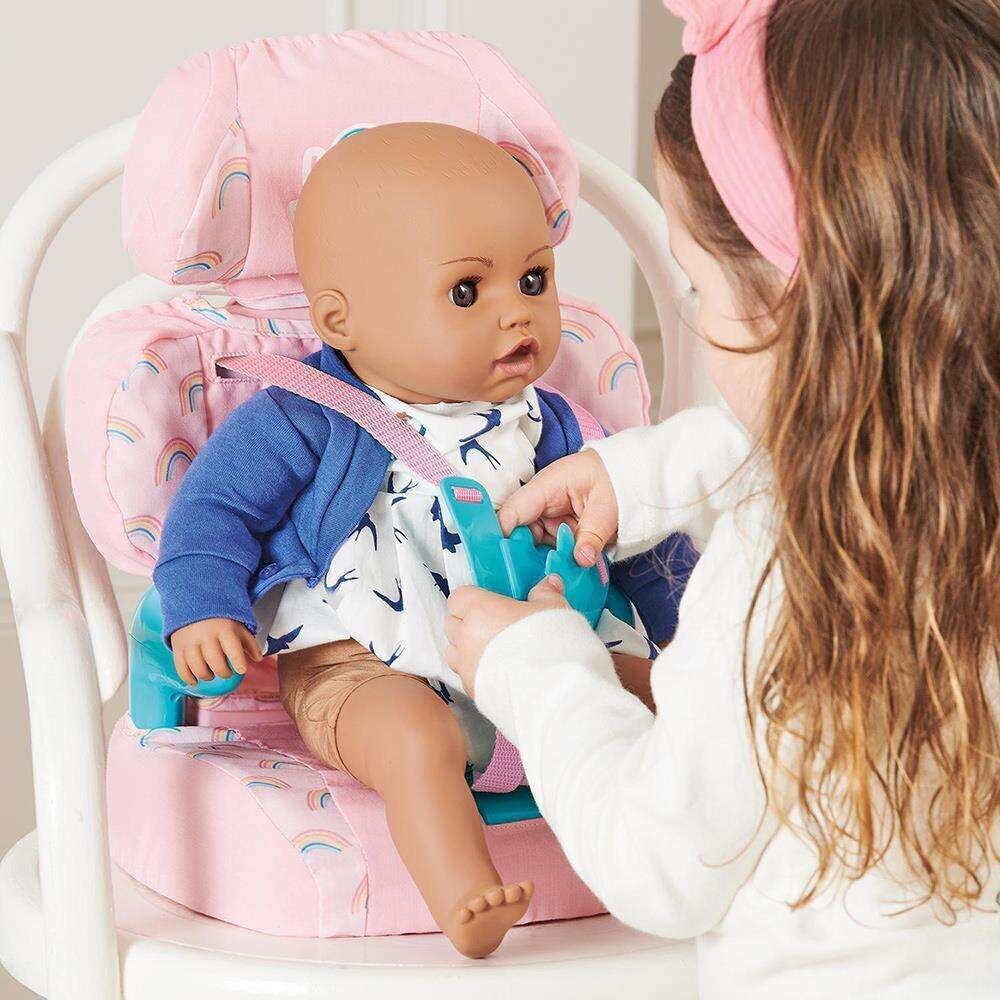 Turvahäll Baby Hugglesi nukkudele kuni 46 cm Casdon, 71050, roosa цена и информация | Tüdrukute mänguasjad | kaup24.ee