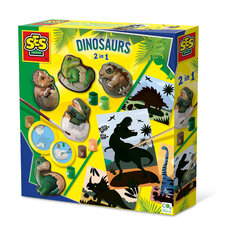 Kipsfiguurid SES Dinosaurs 2in1 01408 14087 hind ja info | Tüdrukute mänguasjad | kaup24.ee