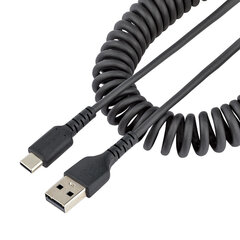 Кабель USB A — USB C Startech R2ACC-50C-USB-CABLE Чёрный 50 cm цена и информация | Кабели и провода | kaup24.ee