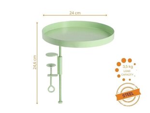 Круглая подставка с креплением L цена и информация | Подставки для цветов, держатели для вазонов | kaup24.ee