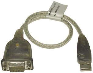 Aten UC-232A, USB-A/RS232, 40 см цена и информация | Кабели и провода | kaup24.ee