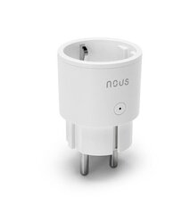 Nutikas WiFi pesa Nous A1 2300W 10A, energiaarvestiga, Tuya / Smart Life цена и информация | Выключатели, розетки | kaup24.ee