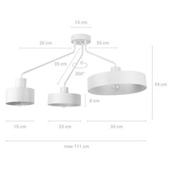 Потолочный светильник JUMBO 31534 цена и информация | Люстры | kaup24.ee