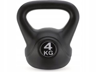 Sportkaal Gymtek G-66556, 4 kg, must цена и информация | Гантели, гири, штанги | kaup24.ee