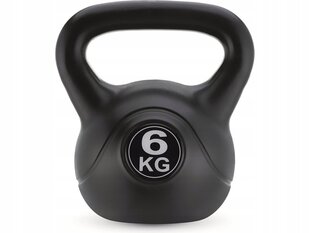 Sportkaal Gymtek G-66557, 6 kg, must цена и информация | Гантели, гири, штанги | kaup24.ee