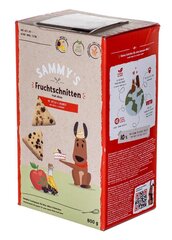 Bosch Sammy's Fruit Slices õunte ja mustikatega, 800 g цена и информация | Лакомства для собак | kaup24.ee