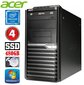 Acer Veriton M4610G MT G630 4GB 480GB+2TB DVD WIN7Pro hind ja info | Lauaarvutid | kaup24.ee