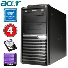 Acer Veriton M4610G MT G630 4GB 500GB DVD WIN10Pro hind ja info | Lauaarvutid | kaup24.ee