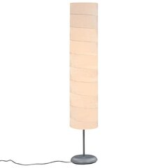 põrandalamp alusega, 121 cm, valge E27 цена и информация | Торшеры | kaup24.ee