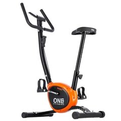 Велотренажёр One Fitness RW3011, черный / оранжевый цена и информация | Велотренажёры | kaup24.ee