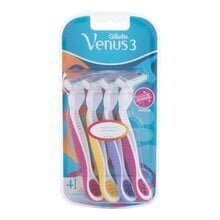 Одноразовые бритвы для женщин Gillette Simply Venus 3 Plus 4 штуки цена и информация | Косметика и средства для бритья | kaup24.ee