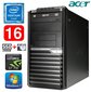 Lauaarvuti Acer Veriton M4610G MT G630 16GB 240SSD+1TB GT710 2GB DVD WIN7Pro цена и информация | Lauaarvutid | kaup24.ee