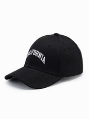 шапка-бини h174 - черная 126235-uniw цена и информация | Мужские шарфы, шапки, перчатки | kaup24.ee
