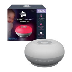 Tommee Tippee Dreammaker beebi uneabi, roosa müra, punane tuli, öövalgus. hind ja info | Lastetoa valgustid | kaup24.ee